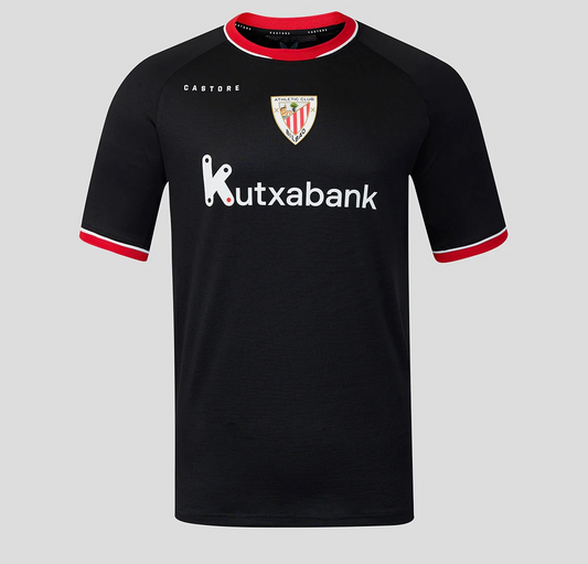Athletic Bilbao Away 26/27 Torcedor Castore  - Preto