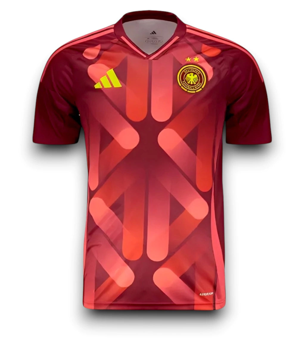 Alemanha Goleiro 25/26 Torcedor Masculino Adidas - Vermelha