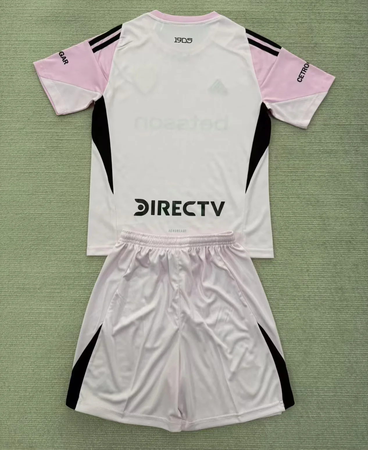 Kit Infantil Boca JRS Goleiro 25/26  - Rosa