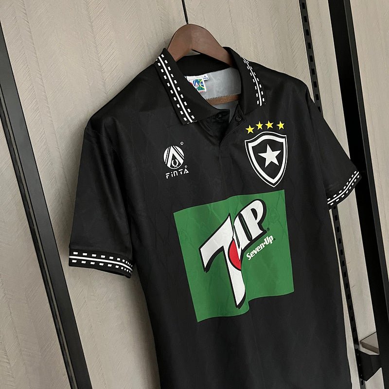 Botafogo Retro 1995 Finta Masculino - Polo Preta