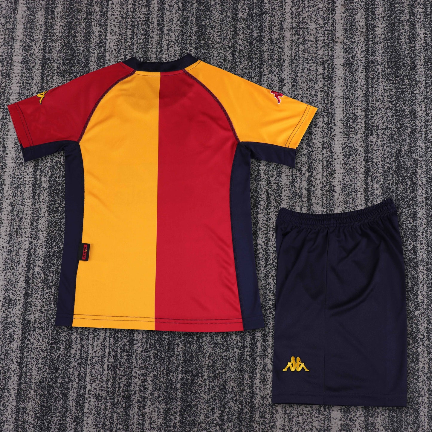 Kit Infantil Roma Home Retrô 01/02 - Amarelo e Vermelho