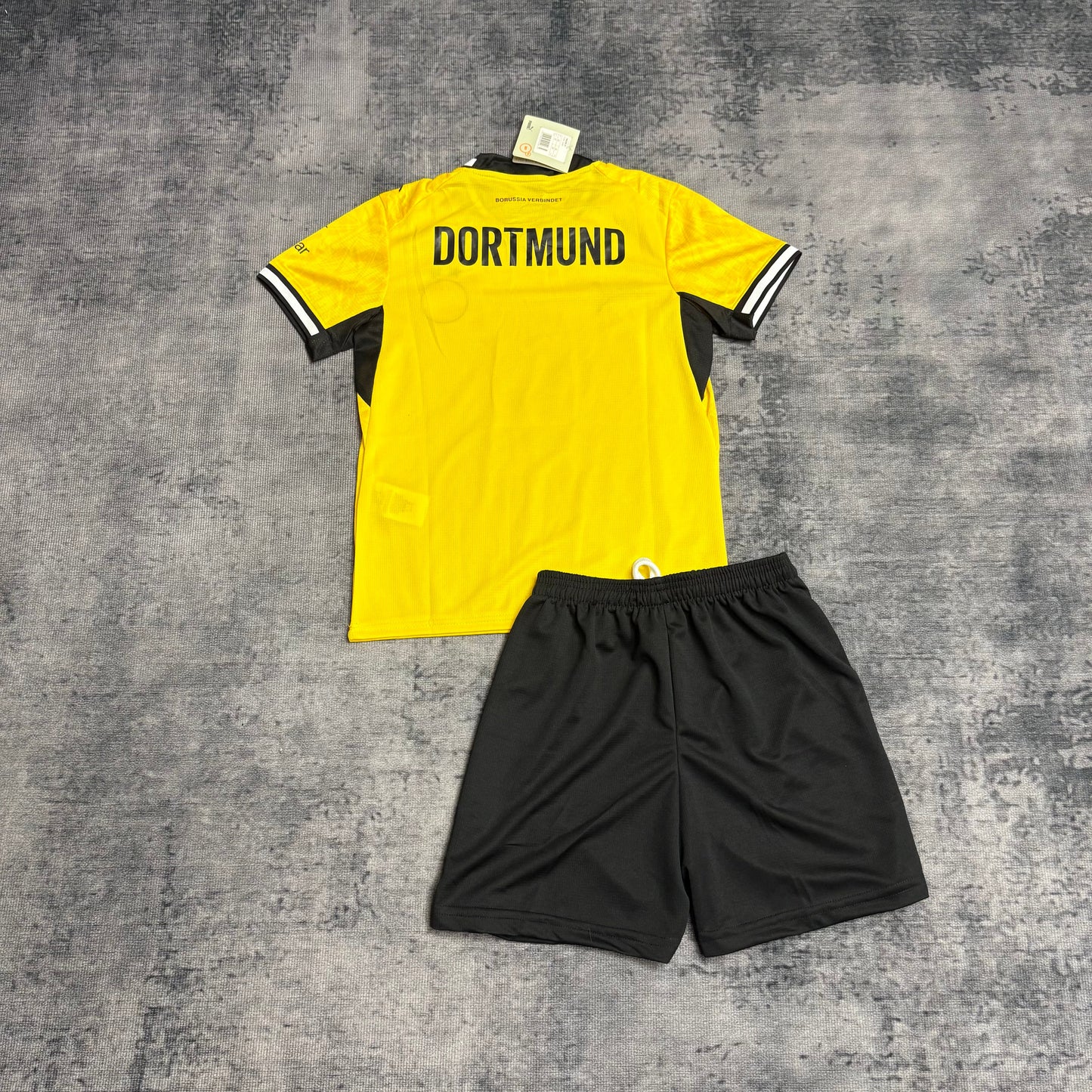 Kit Infantil Borussia Dortmund Home 26/27 - Amarela