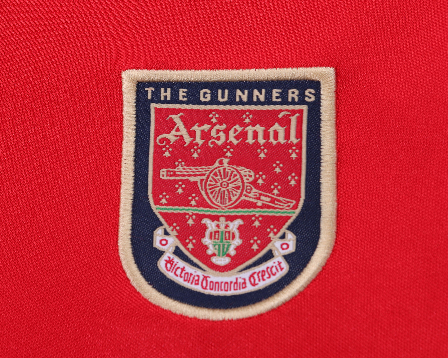 Kit Infantil Arsenal Home Retrô 98/99 - Vermelho