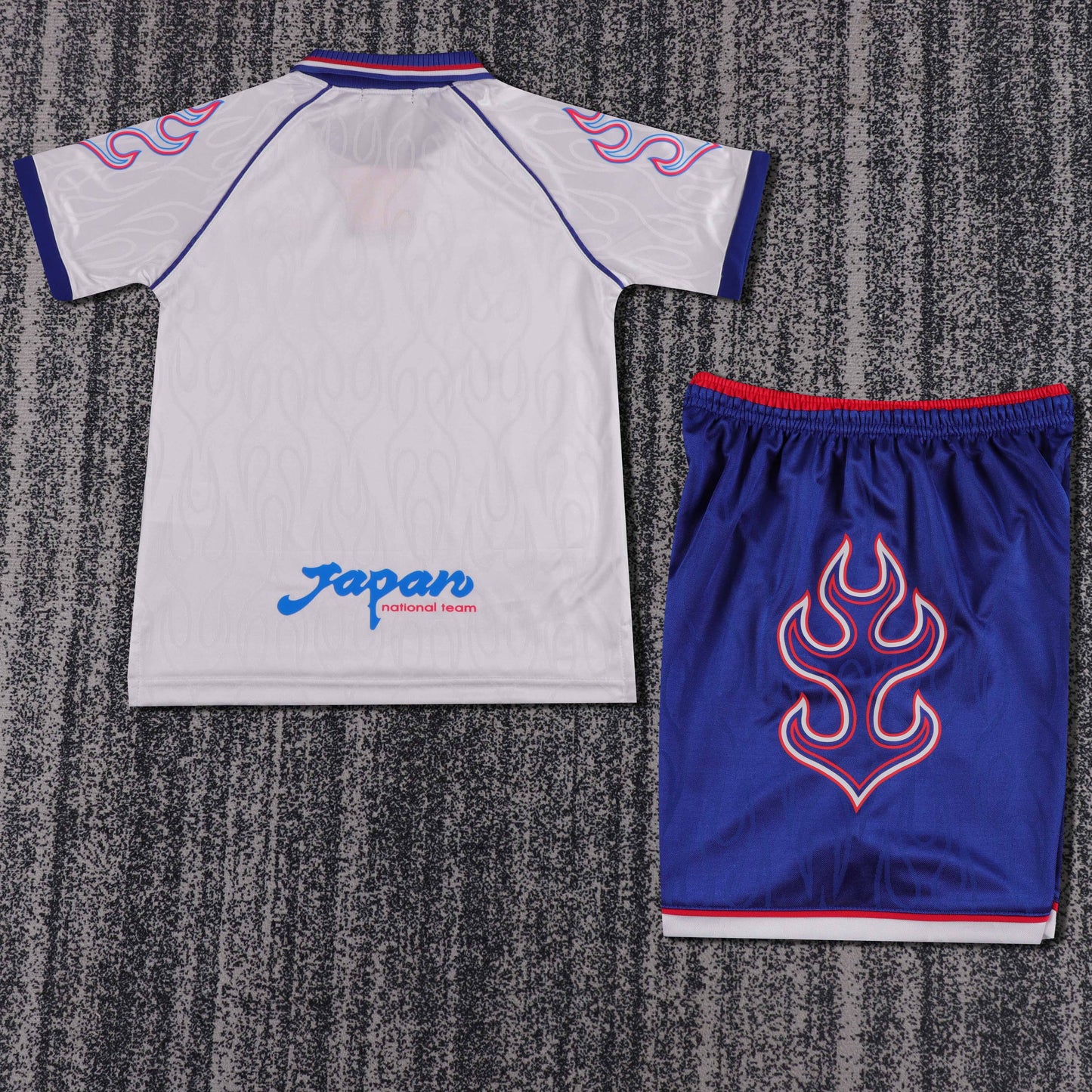 Kit Infantil Japão Away Retro 1998 - Branco