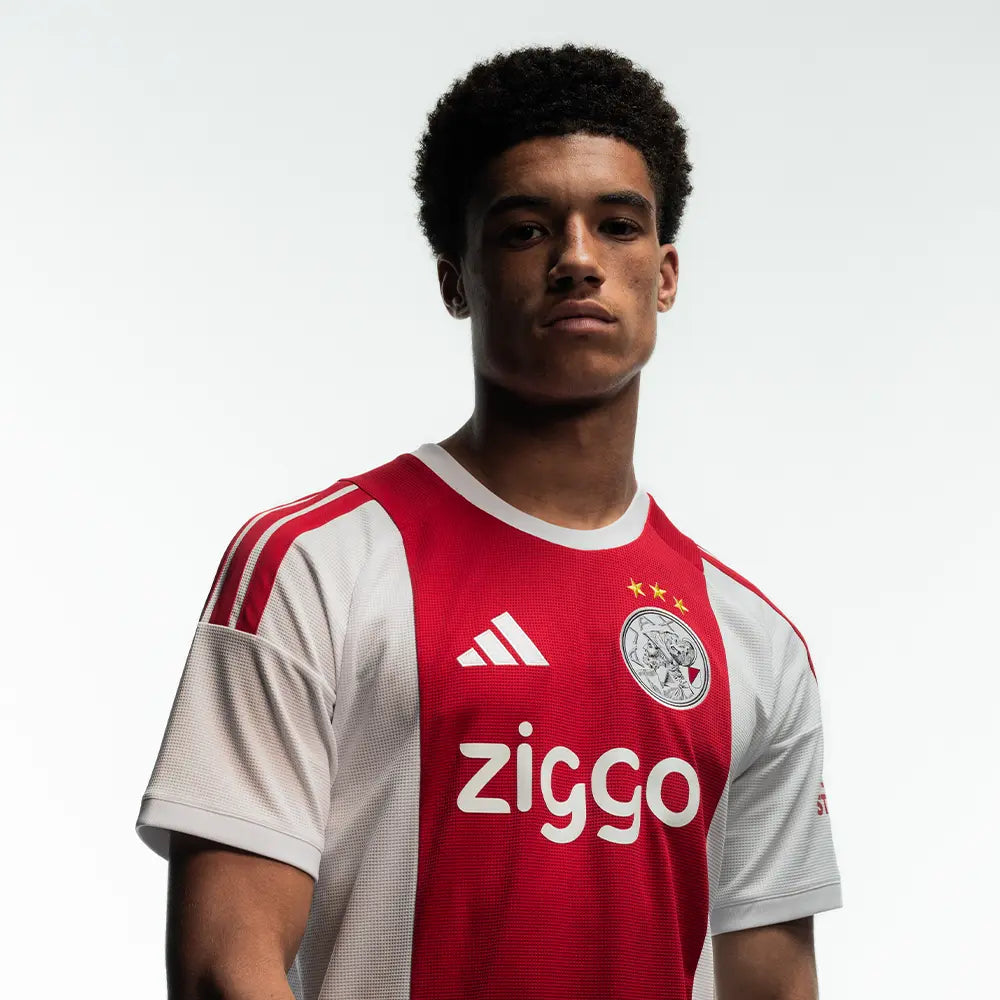 Ajax Home 26/27 Torcedor Adidas - Vermelho e Branca