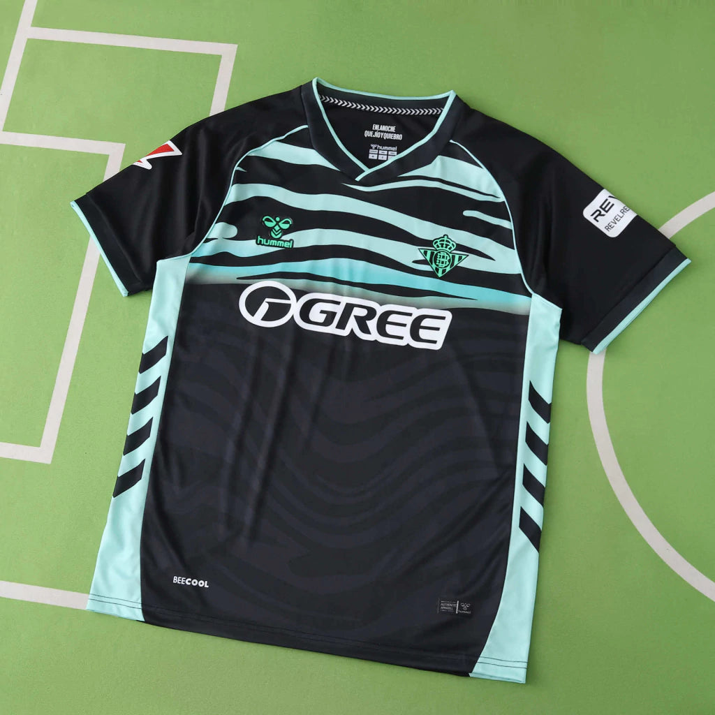 Real Betis Third 25/26 Torcedor Hummel - Preto