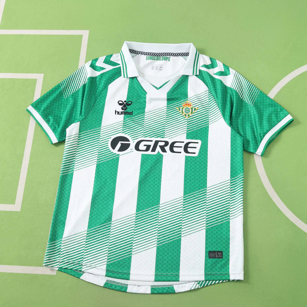 Real Betis Home 26/27 Torcedor Hummel - Verde e Branco