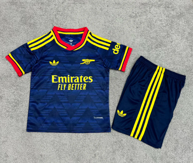 Kit Infantil Arsenal Away 26/27 - Azul