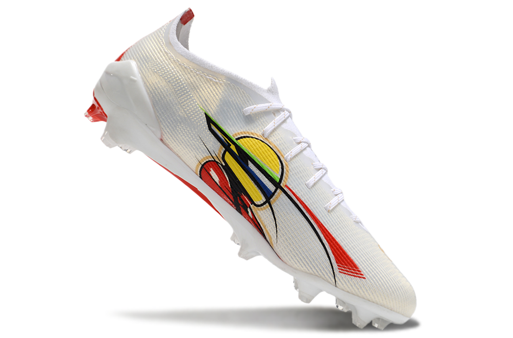 Chuteira Society Puma Ultra Ultimate Match Pro - Colorida Amarela