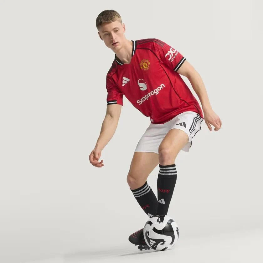 Manchester United Home 25/26 Jogador Adidas - Vermelho