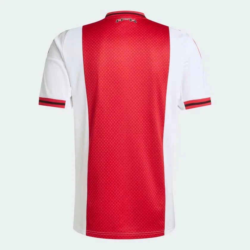 Ajax Home 25/26 Torcedor Adidas - Vermelha e Branca