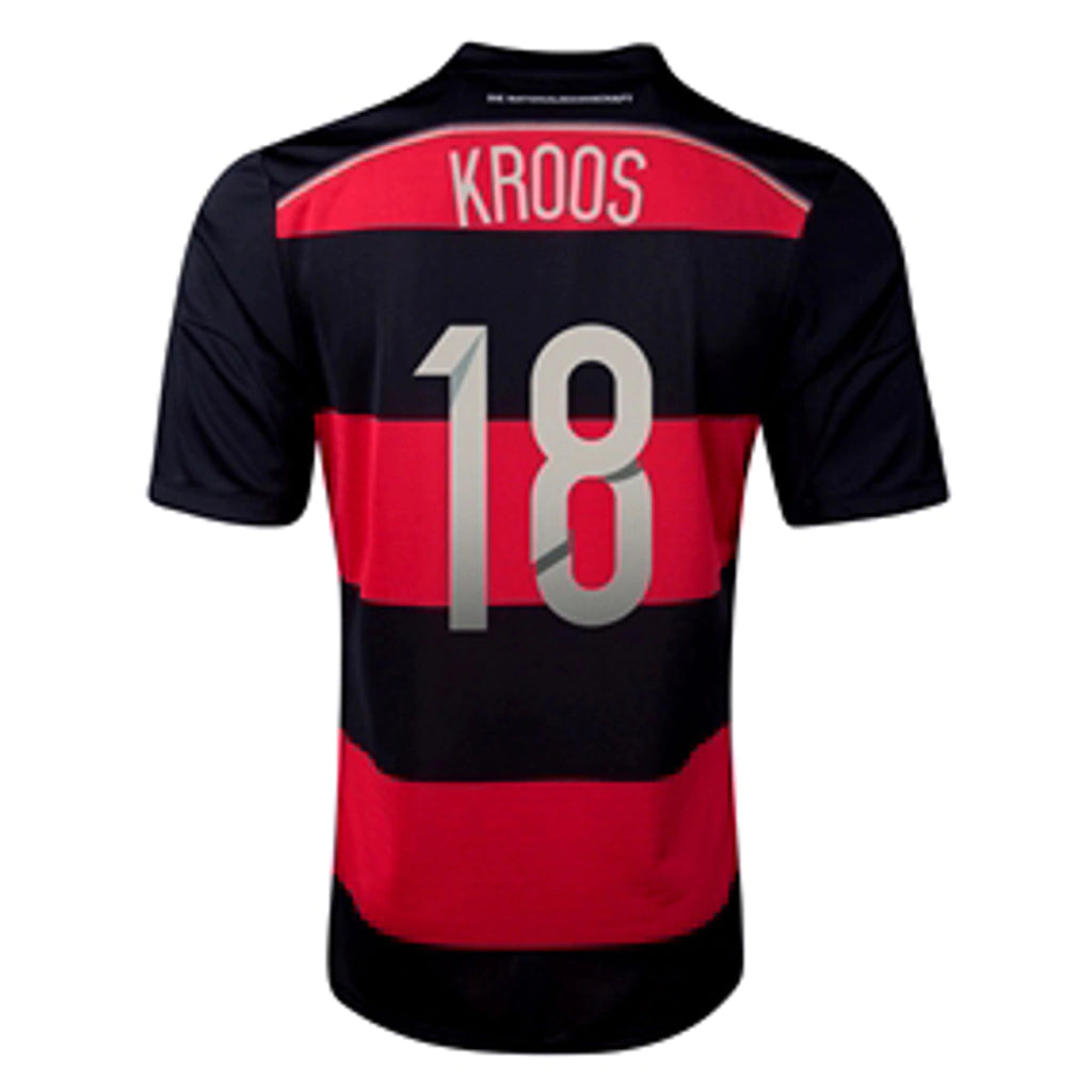 Alemanha Retrô Away 2014 Masculino Adidas - Preto e Vermelha