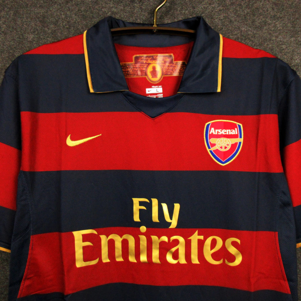 Arsenal Third Retro 06/07 Nike  - Vermelha e Azul