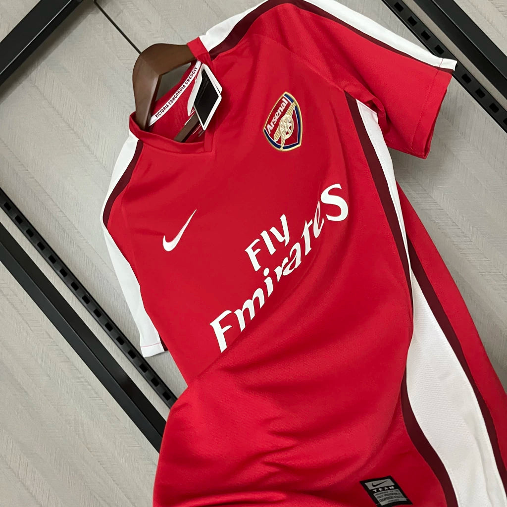 Arsenal Home Retro 08/09 Nike - Vermelho