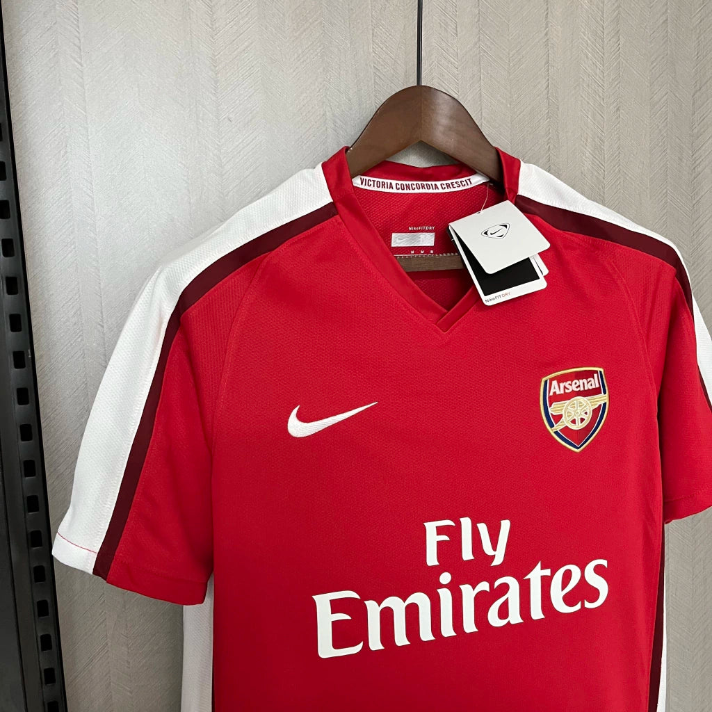 Arsenal Home Retro 08/09 Nike - Vermelho