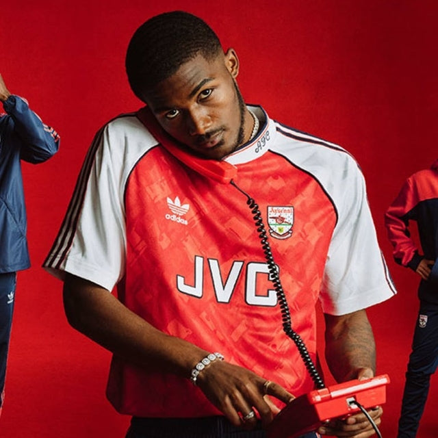 Arsenal Home Retrô 90/92 Adidas - Vermelha