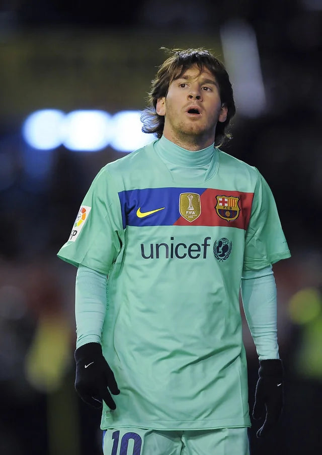 Barcelona Retrô Away 10/11 Nike - Verde