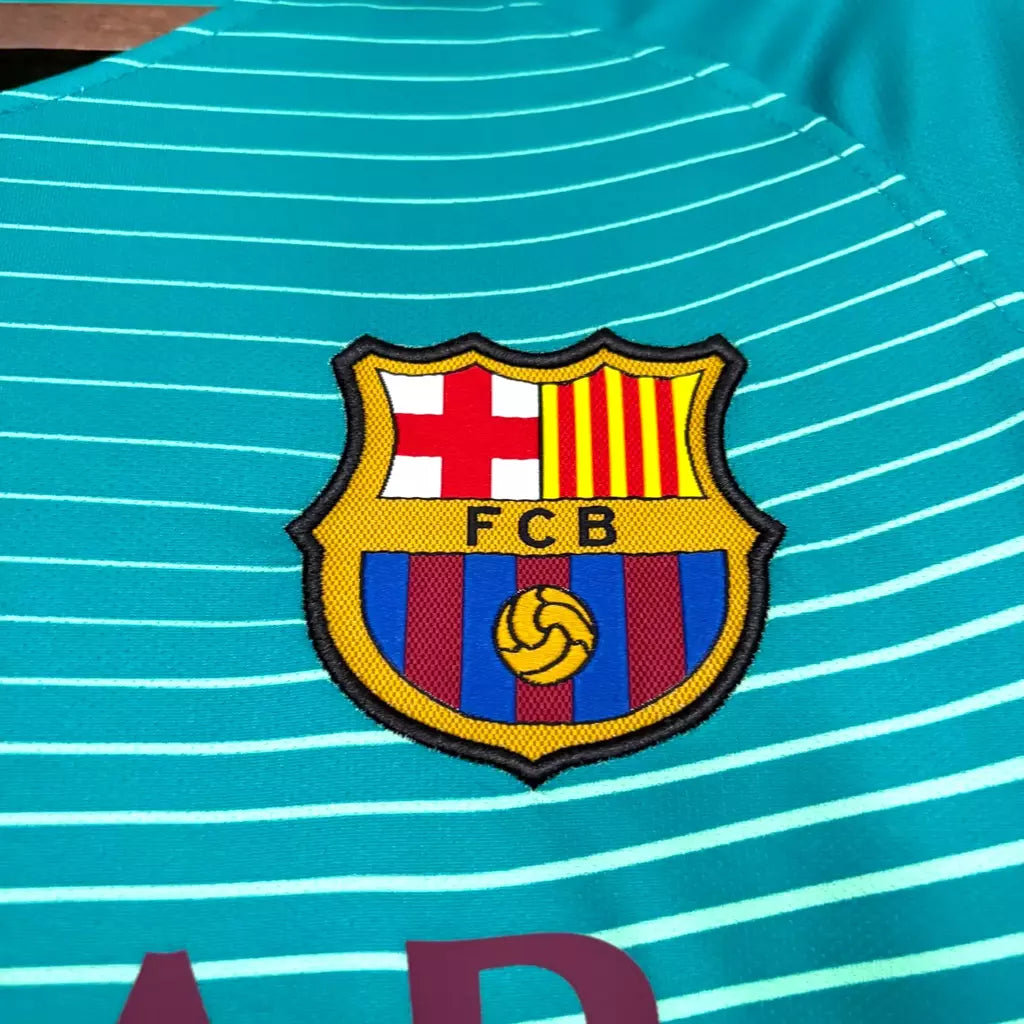 Barcelona Away Retrô 16/17 Nike - Verde