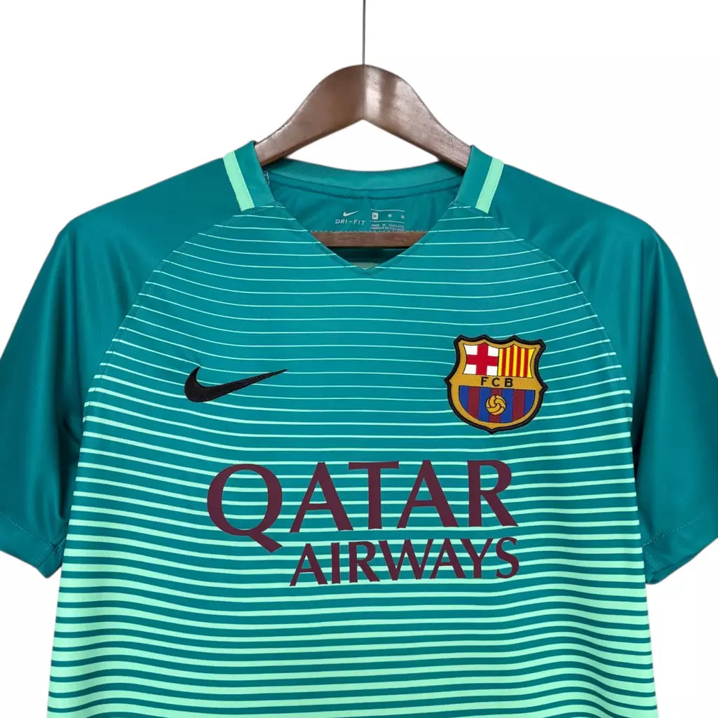 Barcelona Away Retrô 16/17 Nike - Verde