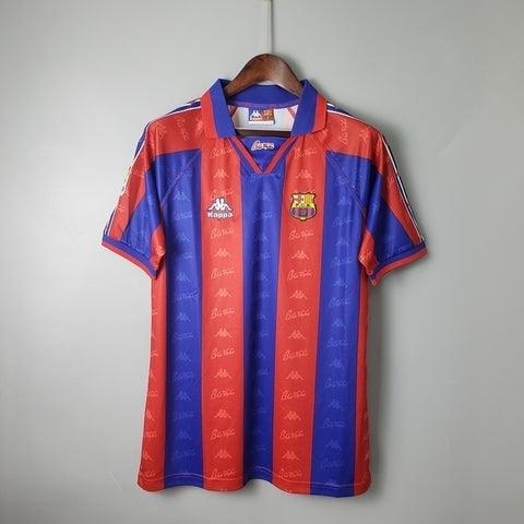 Barcelona Home Retrô 95/96  Kappa - Grená