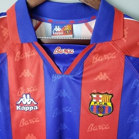 Barcelona Home Retrô 95/96  Kappa - Grená