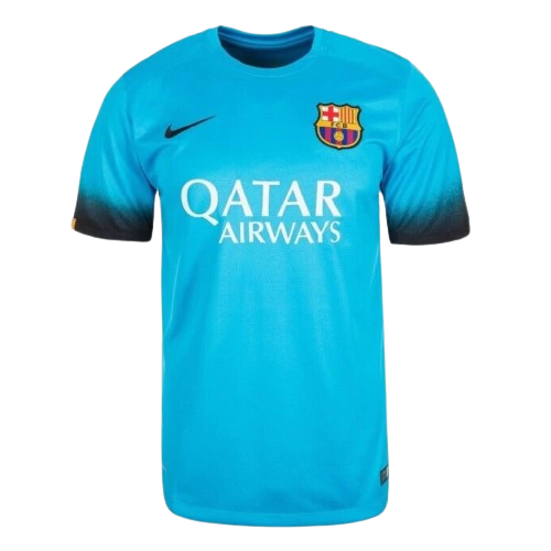 Barcelona Retrô Third 15/16 Nike  - Azul