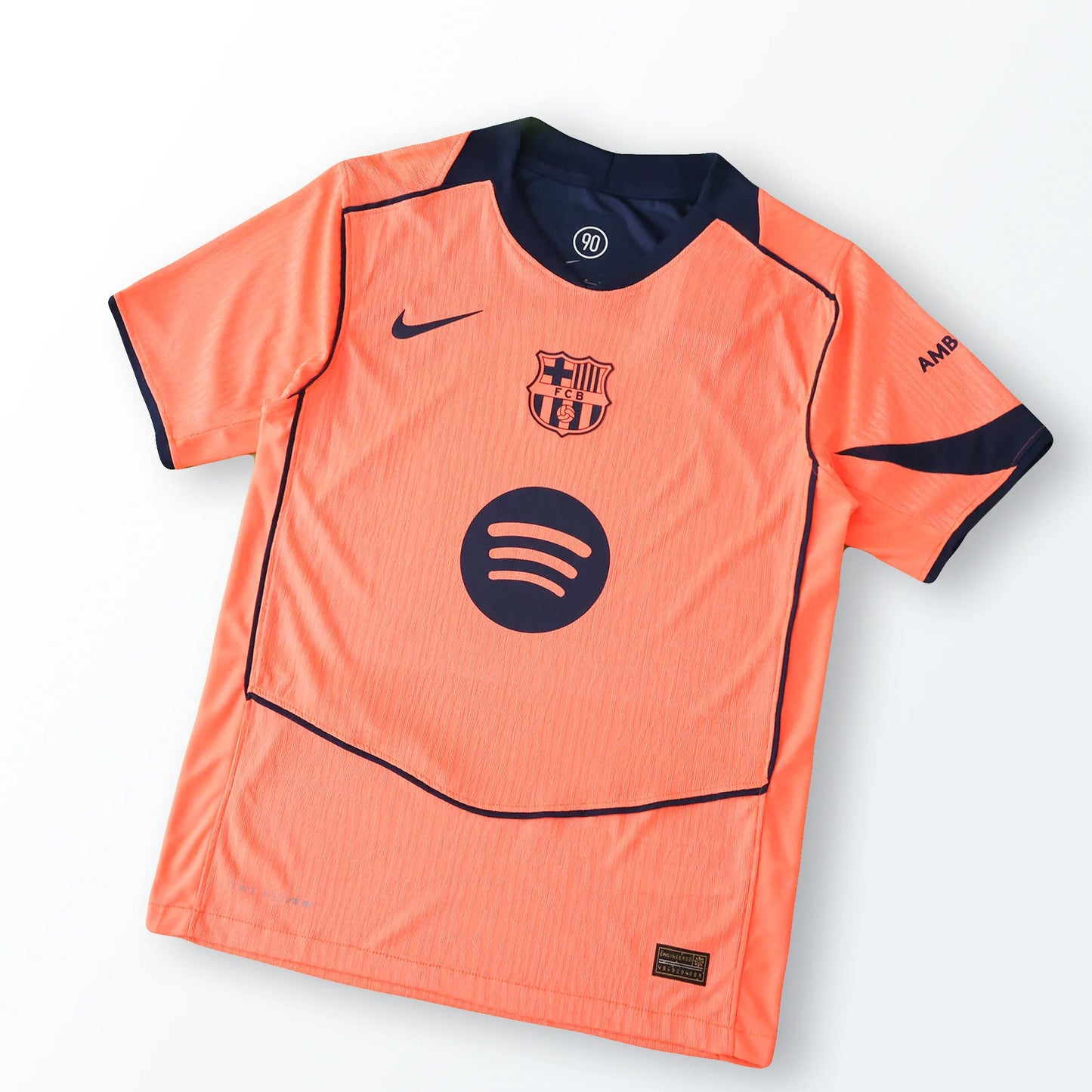 Barcelona Third 25/26  Jogador Nike - Laranja