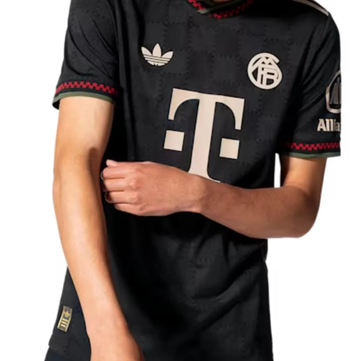 Bayern de Munique Third 25/26 Jogador Adidas - Preto