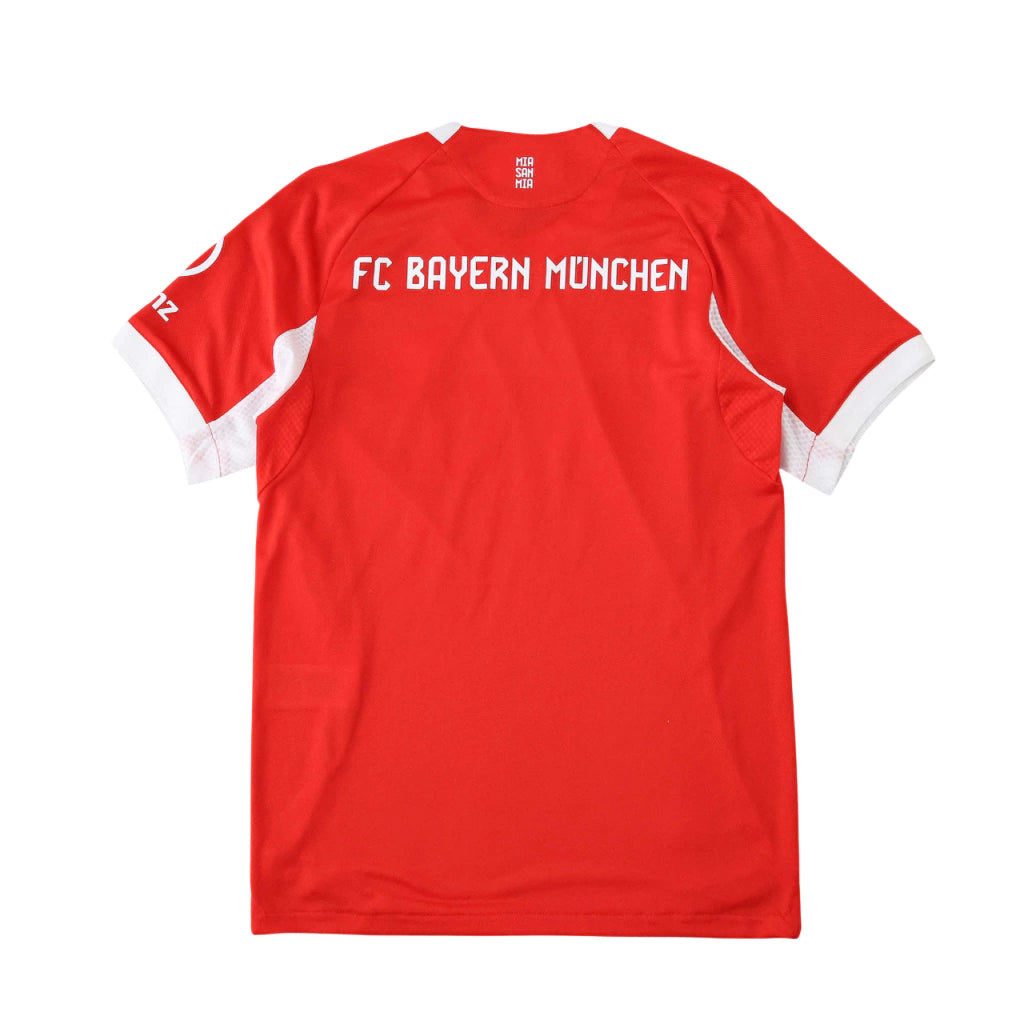 Bayern de Munique Home 25/26 Jogador Adidas - Vermelho e Branco