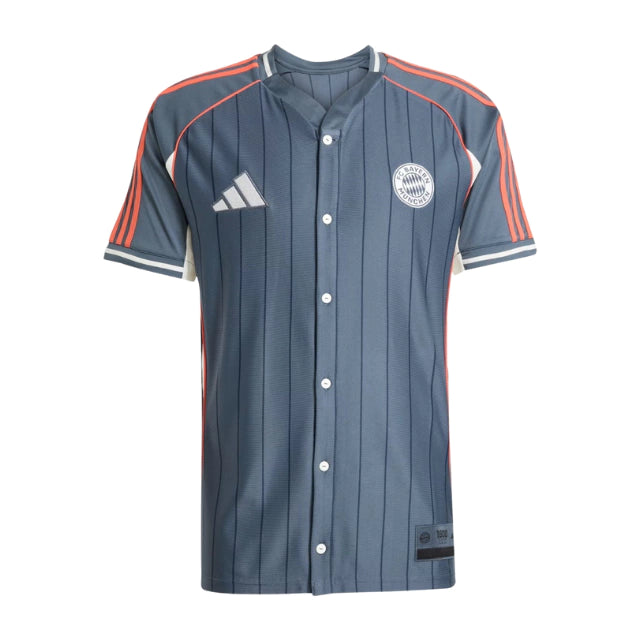 Bayern de Munique Baseball 25/26 Torcedor Adidas - Cinza