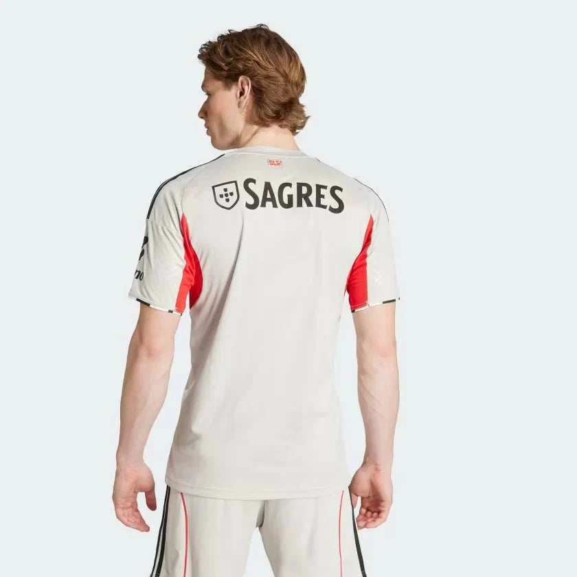 Benfica Away 25/26 Torcedor Adidas - Bege
