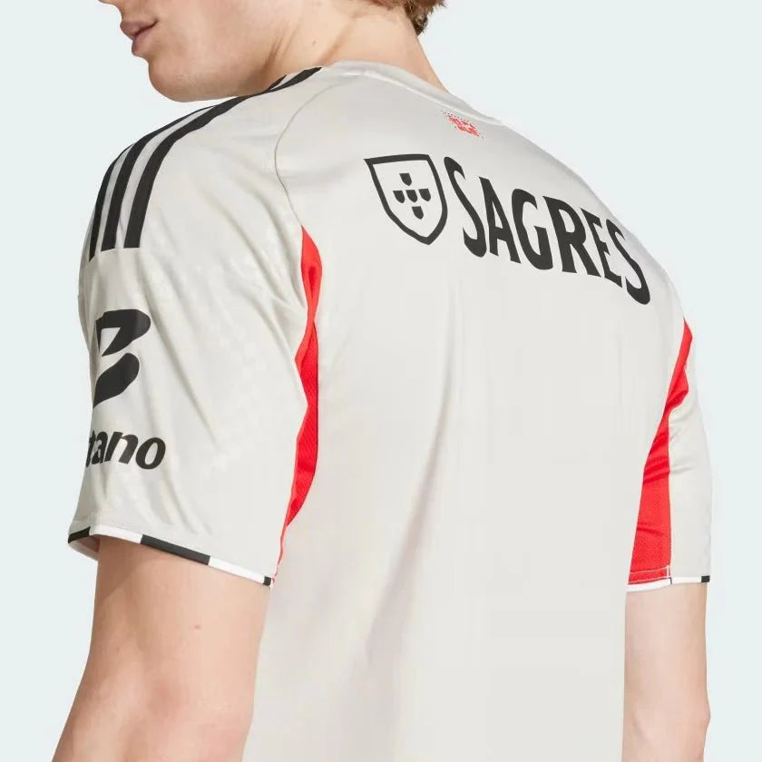 Benfica Away 25/26 Torcedor Adidas - Bege