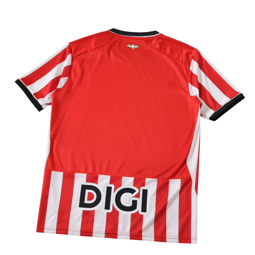 Athletic Bilbao Home 26/27 Torcedor Castore  - Vermelho e Branco