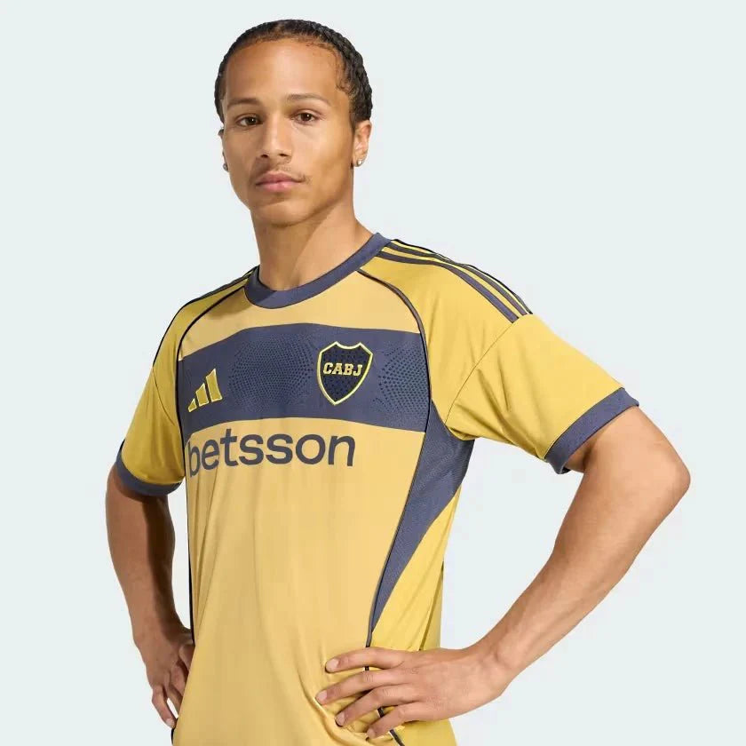 Boca Juniors Away 25/26 Torcedor Adidas - Dourado