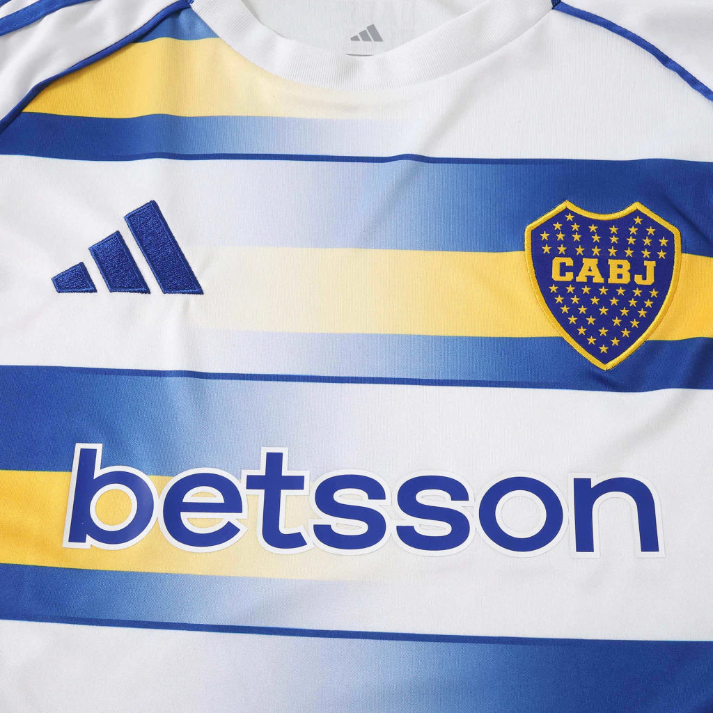 Boca Juniors Third 26/27 Torcedor Adidas - Branco, Azul, Amarelo