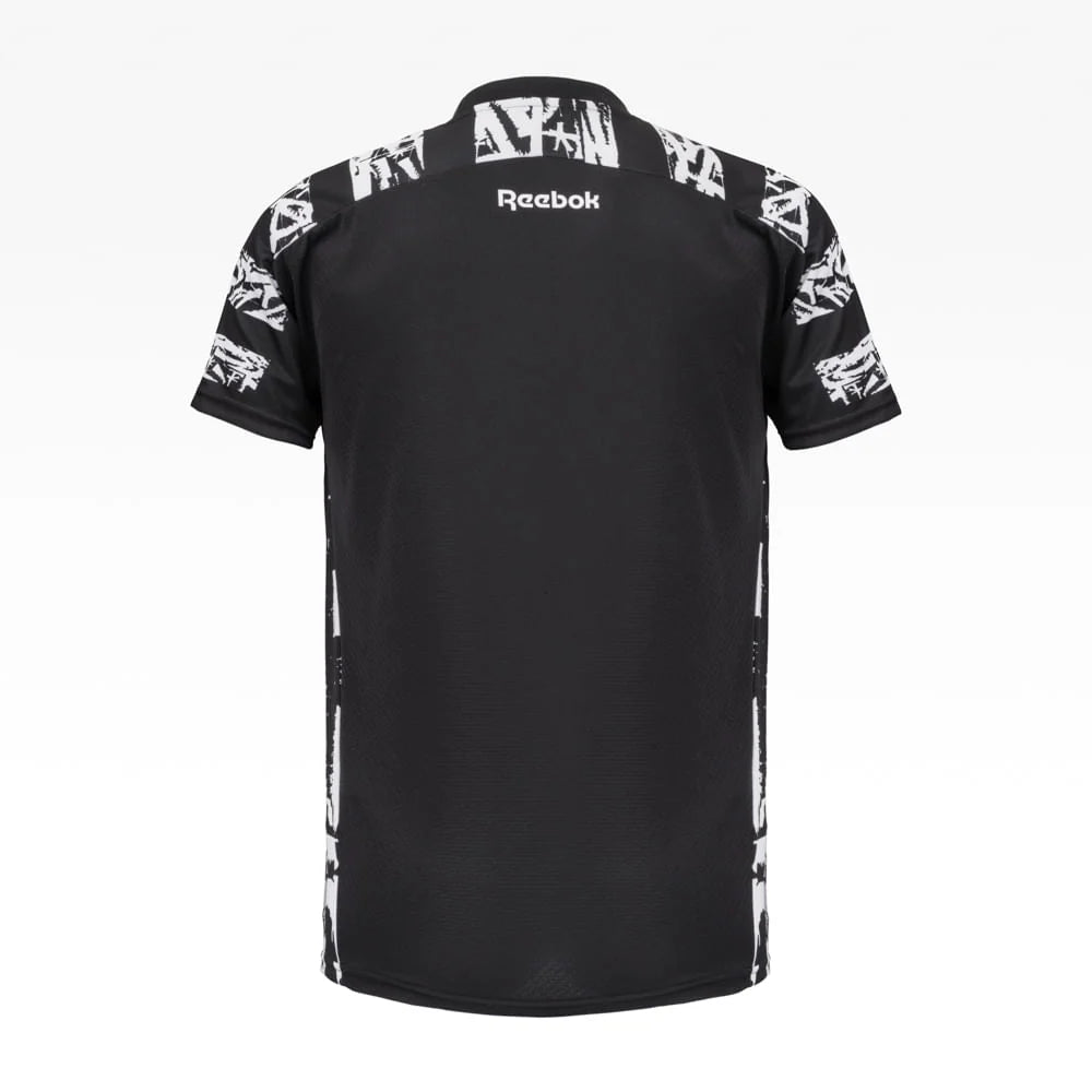 Botafogo Fourth 25/26 Torcedor Reebok Masculino - Preta e Branca