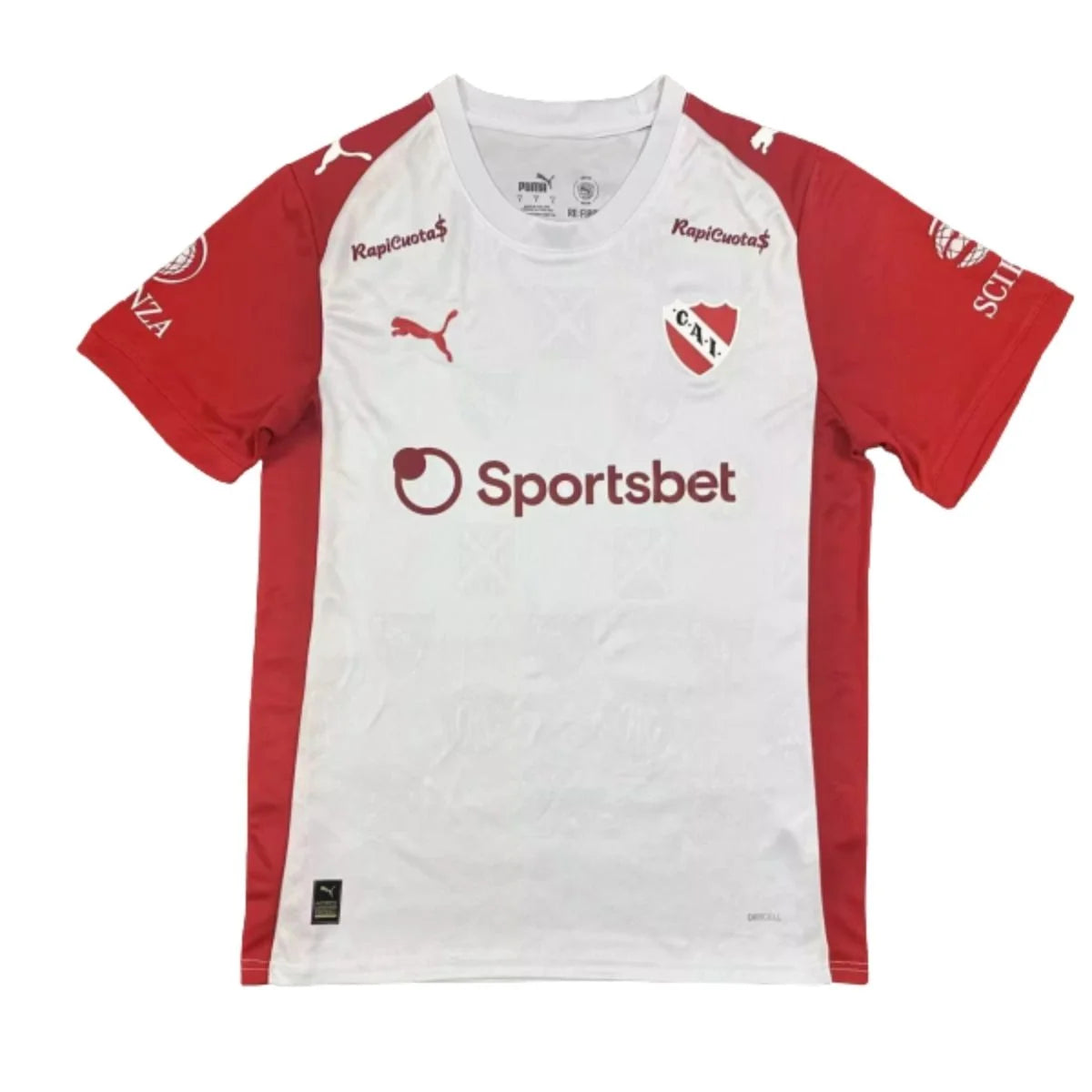Indepiendente Away 26/27 Torcedor Puma - Branco e Vermelho