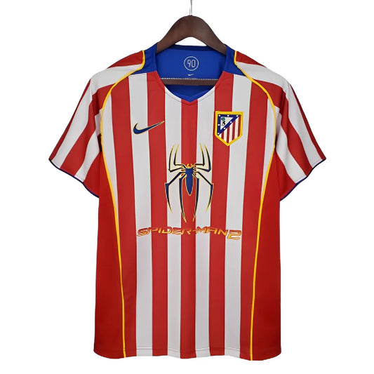 Atlético de Madrid Home Retrô 04/05 Nike - Vermelha e Branca