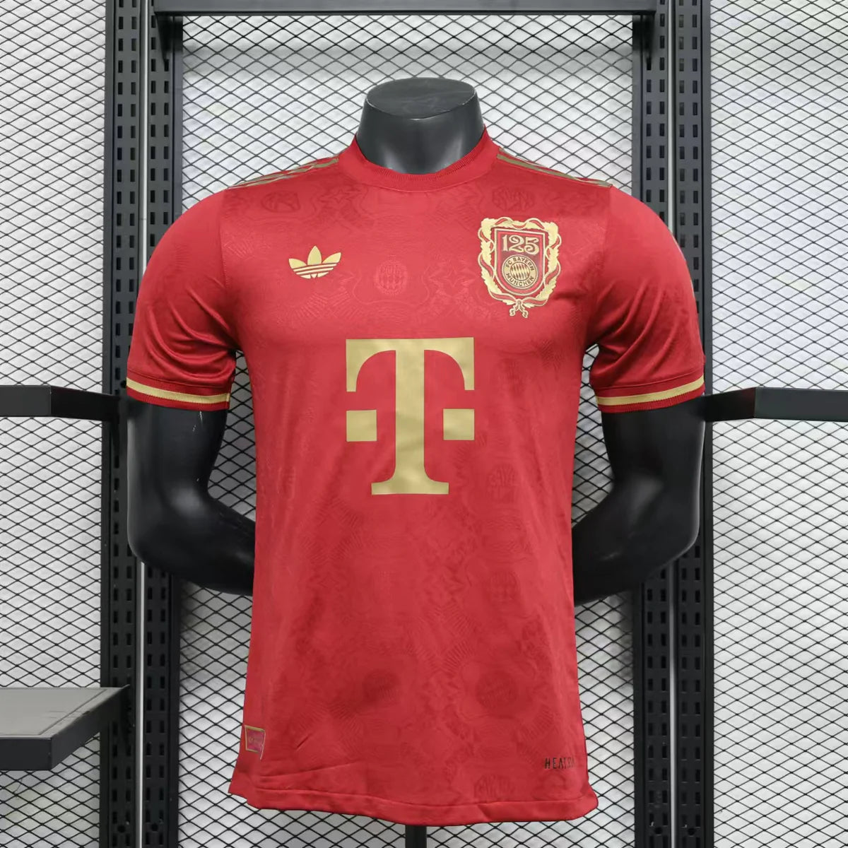 Bayern de Munique Aniversario 125 Anos 25/26 Jogador Adidas - Vermelho