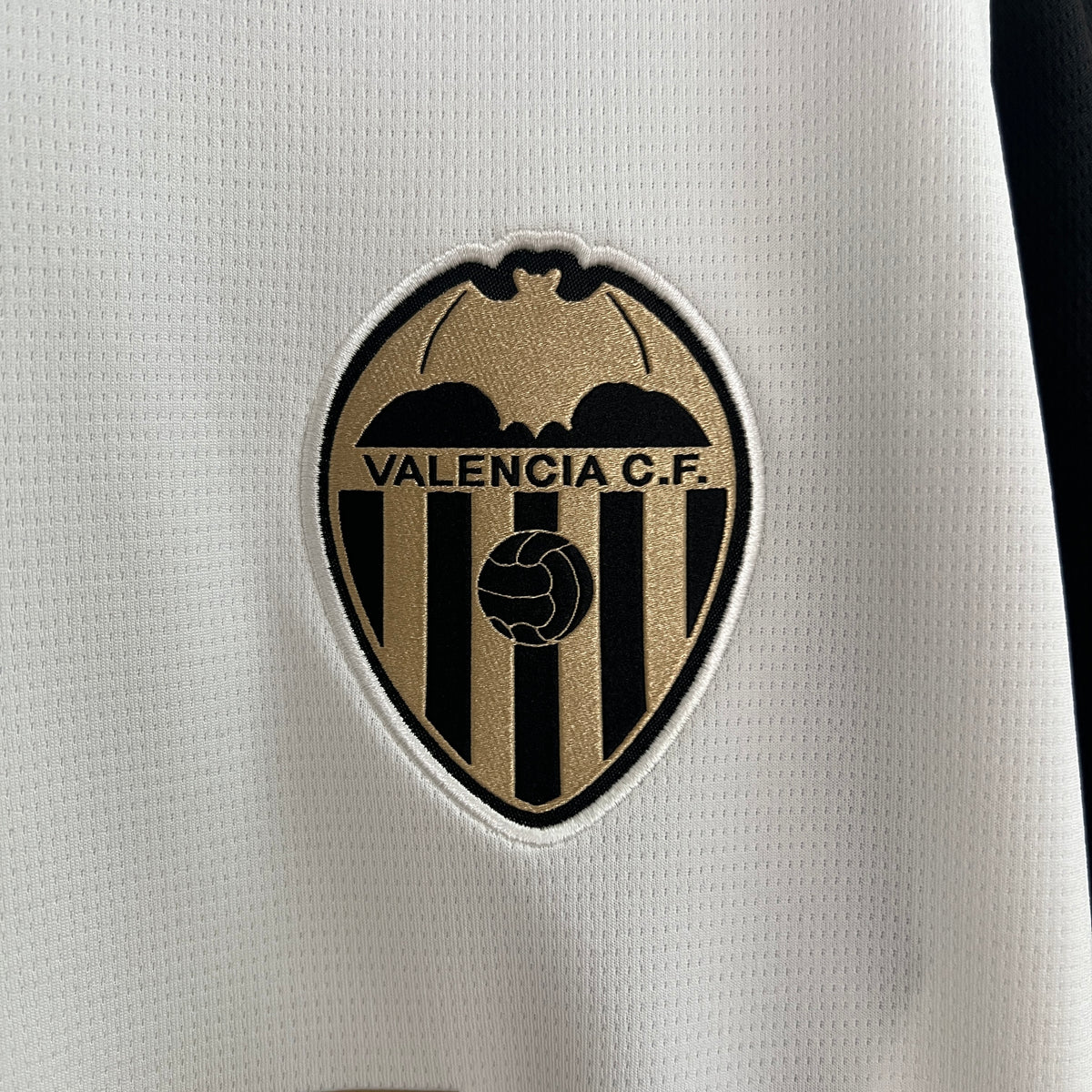 Valencia Home 24/25 Torcedor Puma - Branca e Preta