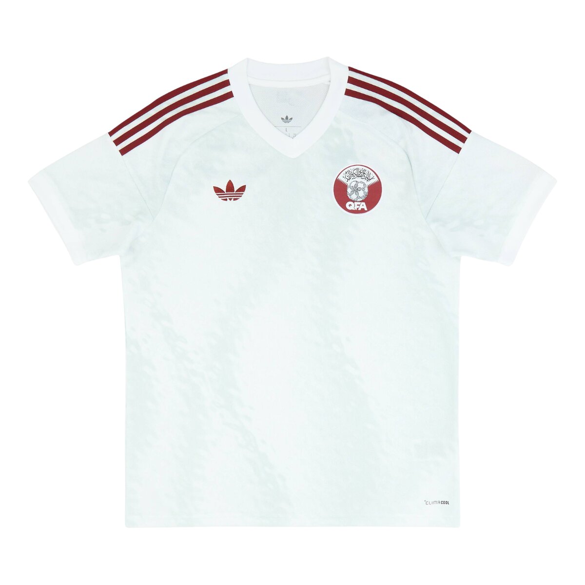Qatar Away 26/27 Torcedor Adidas  - Branco