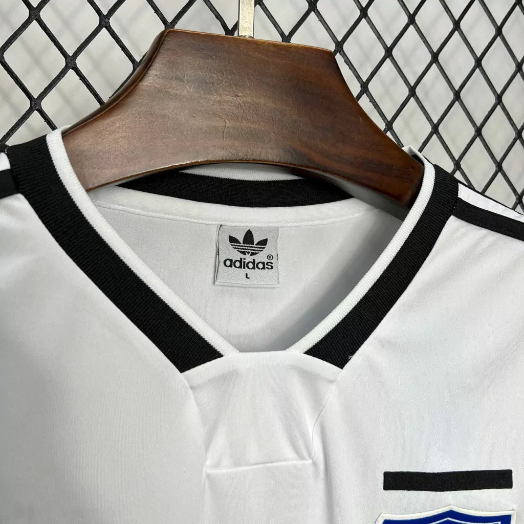 Colo Colo Home Retrô 1991 Adidas - Branca