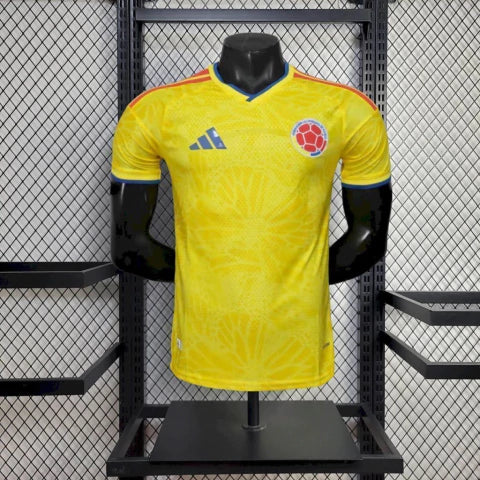 Colômbia Home 26/27 Masculino Jogador Adidas - Amarelo