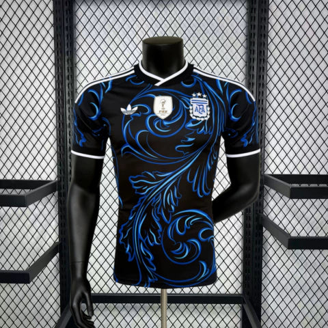 Argentina Away 26/27 Masculino Jogador Adidas - Preto e Azul