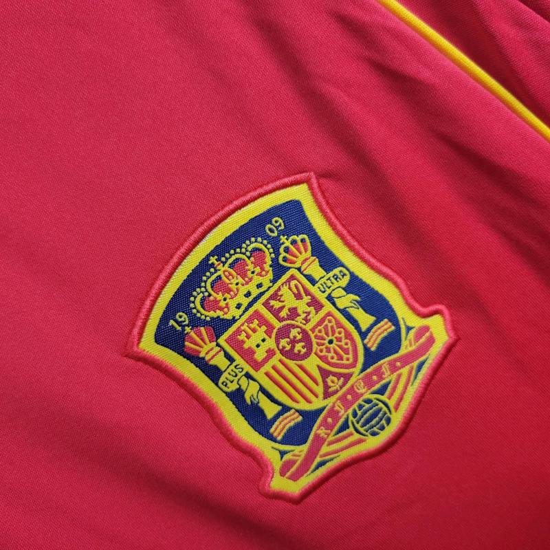 Espanha Home Retrô 2010 Adidas - Vermelho