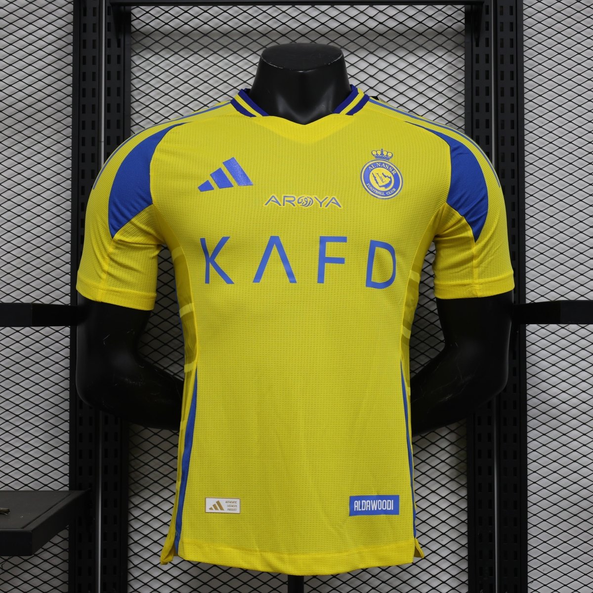 Al Nassr Home 24/25 Jogador Adidas - Amarelo
