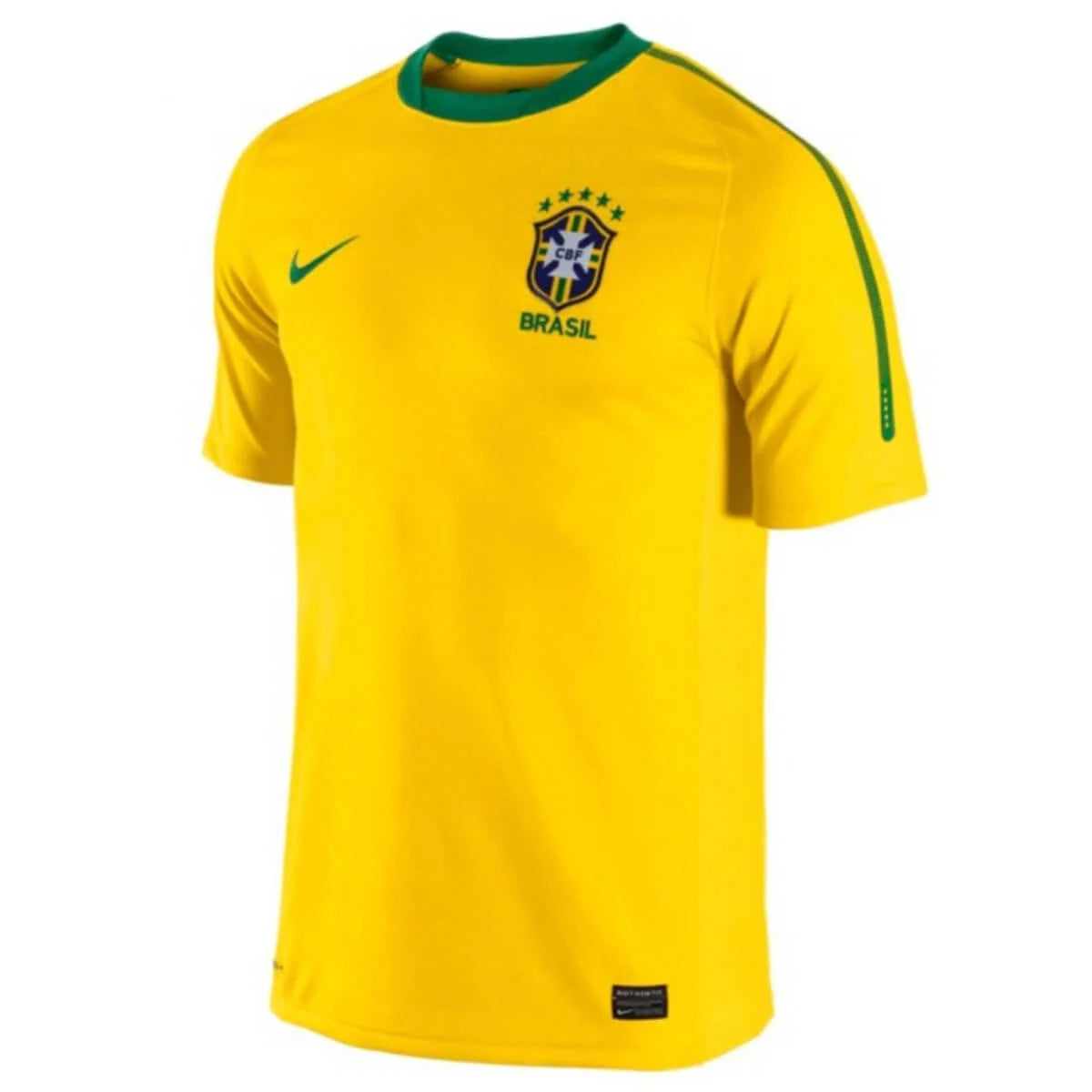Brasil Home Retrô 2010 Nike - Amarelo