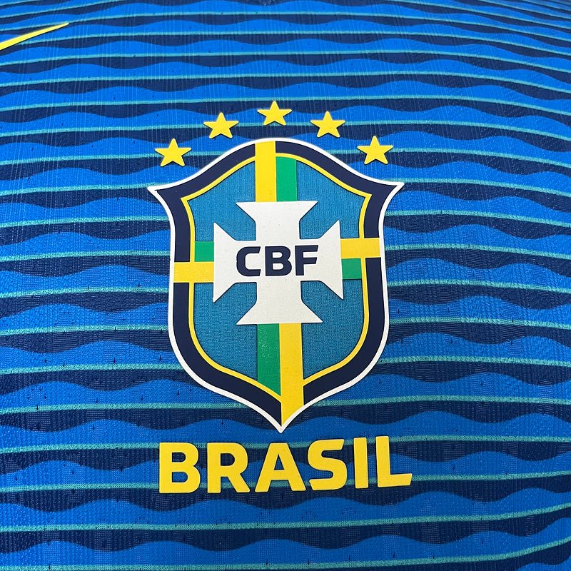 Brasil Away 24/25 Jogador Nike - Azul