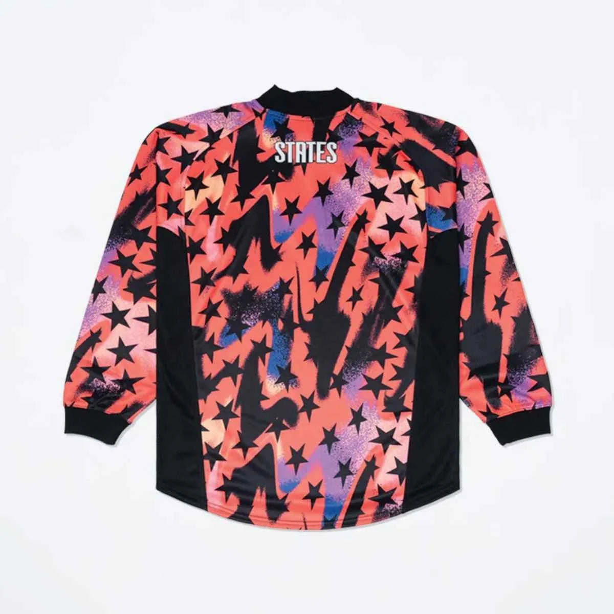 EUA Goleiro Manga Longa 26/27 Torcedor Nike - Vermelho e Preto