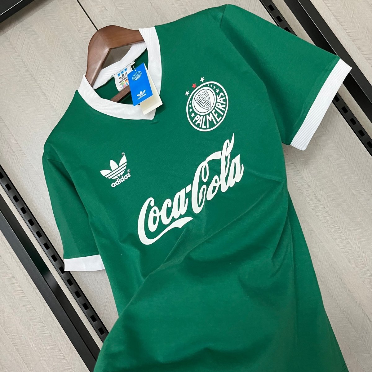 Palmeiras Retro 1989 Torcedor Coca Cola Masculino - Verde